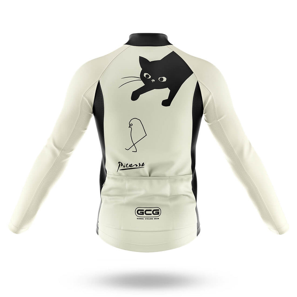 Cat Stalking Picasso Bird - Men's Cycling Kit