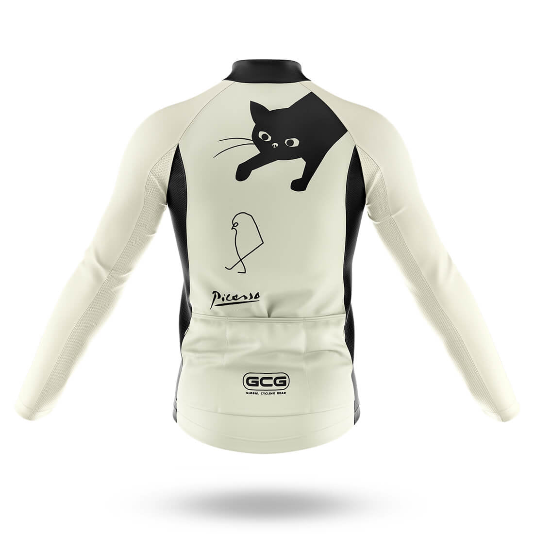 Cat Stalking Picasso Bird - Men's Cycling Kit
