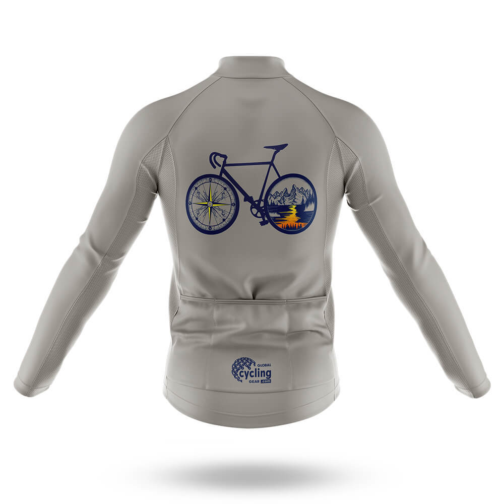 Retro Bike Mountains - Men's Cycling Kit