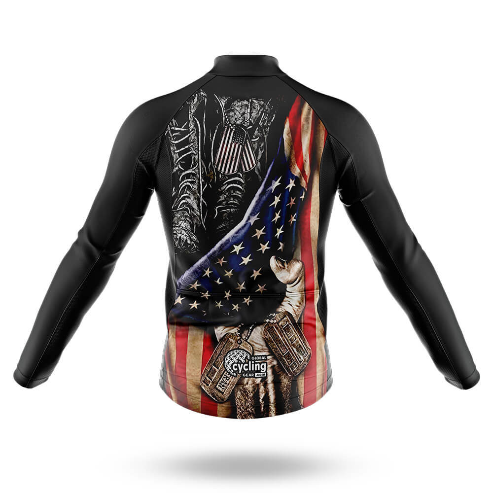 US Veteran Flag - Men's Cycling Kit