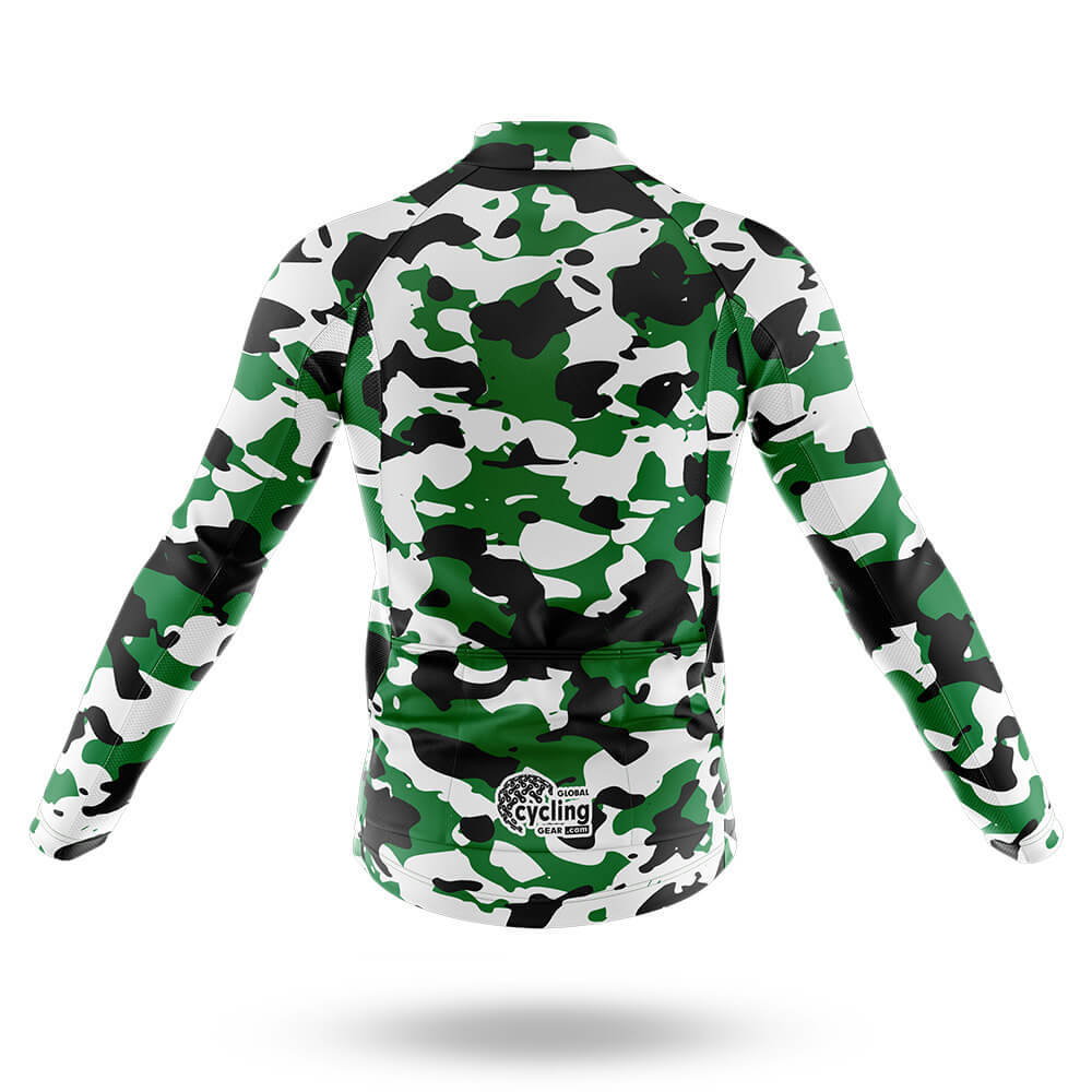 Green Camouflage - Men's Cycling Kit