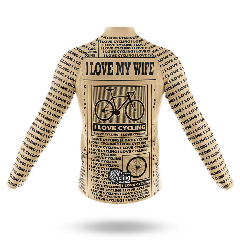 I Love My Wife V8 - Men's Cycling Kit