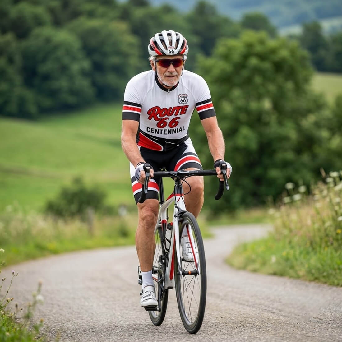 Retro Route 66 - Men's Cycling Kit