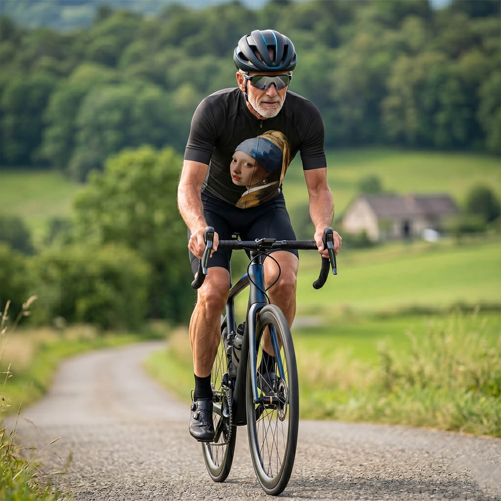 Girl with a Pearl Earring - Men's Cycling Kit