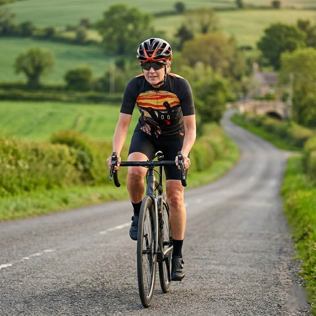 The Scream of Black Cat - Women's Cycling Kit