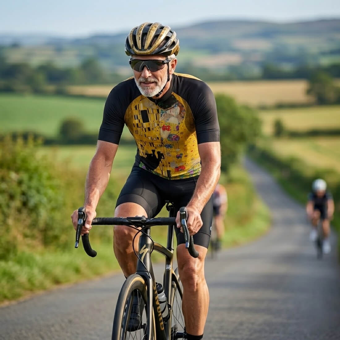 The Kiss with Black Cat - Men's Cycling Kit