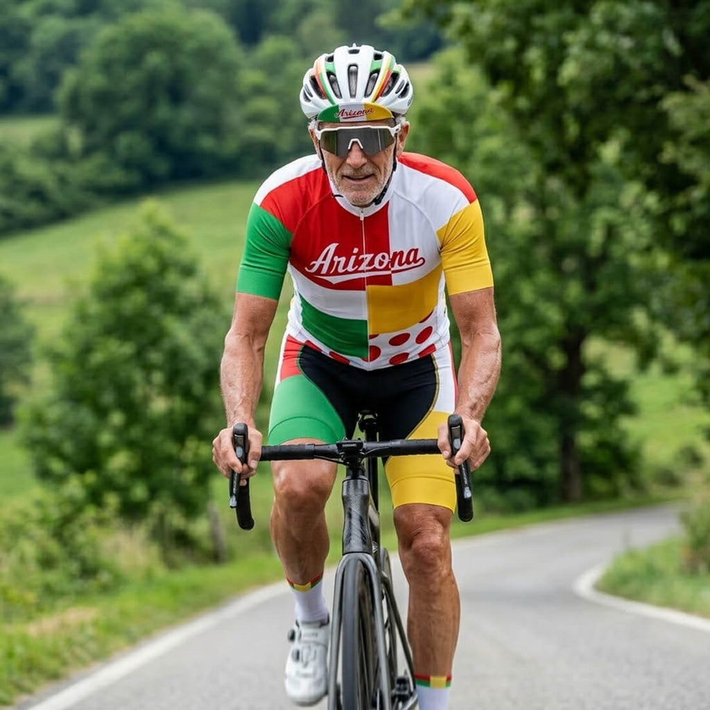 Arizona 1985 Grand Tour Inspired Men's Cycling Jersey - Men's Cycling Kit