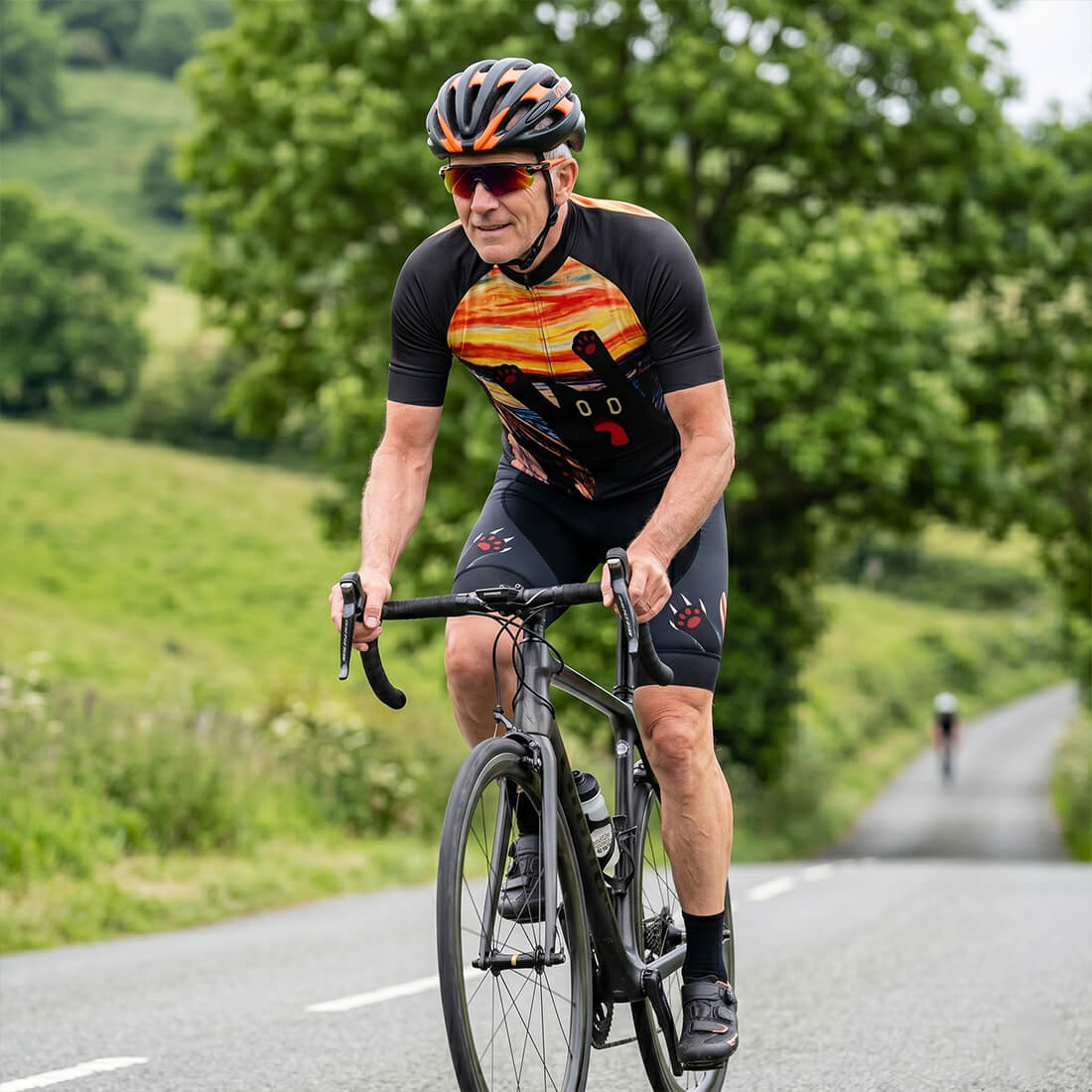 The Scream of Black Cat - Men's Cycling Kit