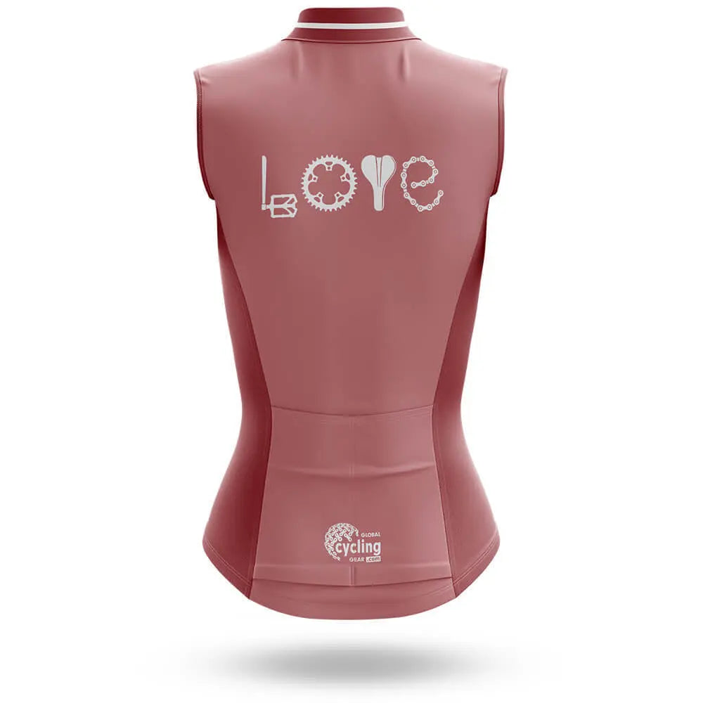 Love Cycling - Women's Sleeveless Jersey