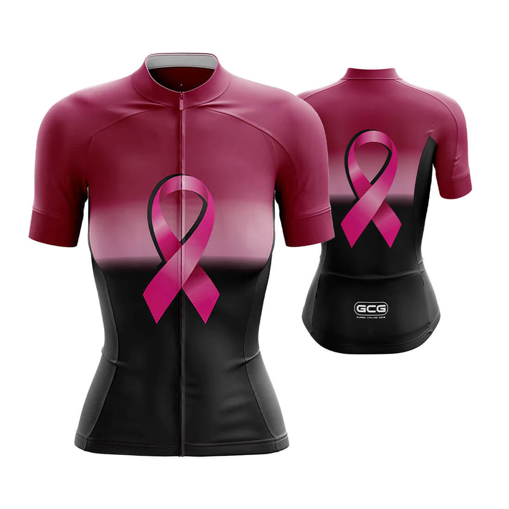Breast Cancer Cycling Jersey for Women