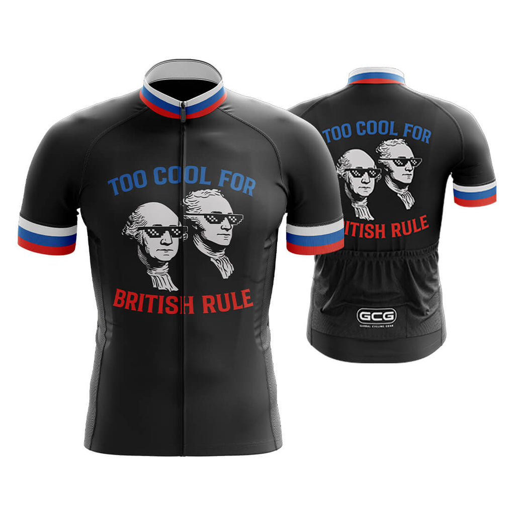 Funny 4th of July Cycling Jersey for Men