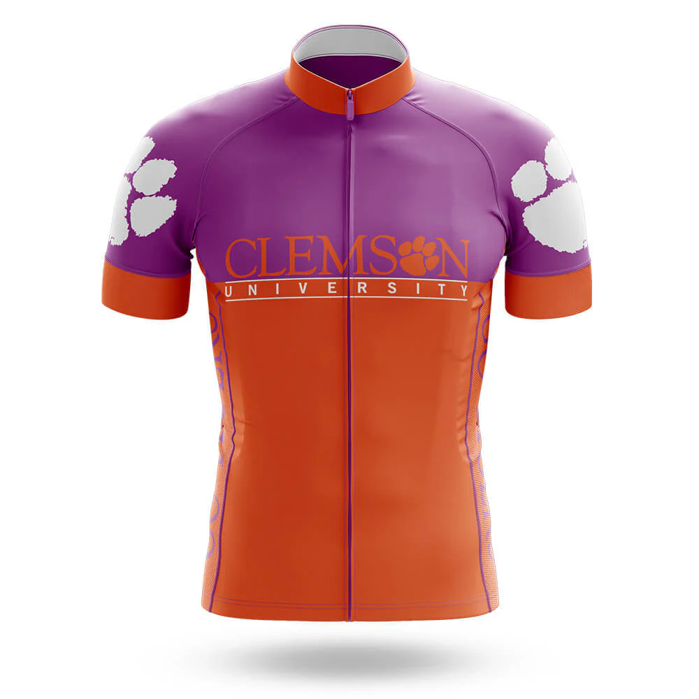 Clemson Cycling Jersey for Men