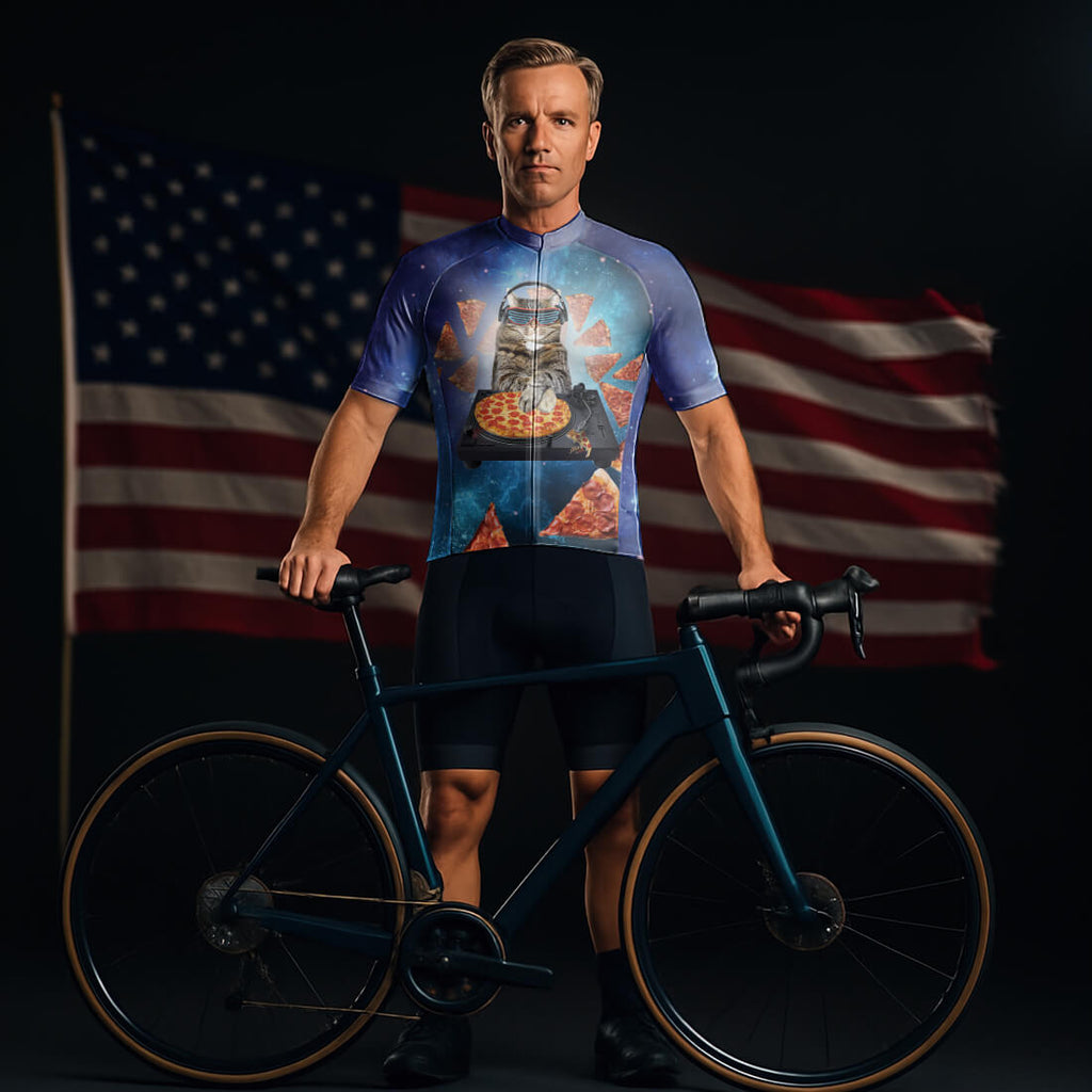 Cat Cycling Jersey for Men