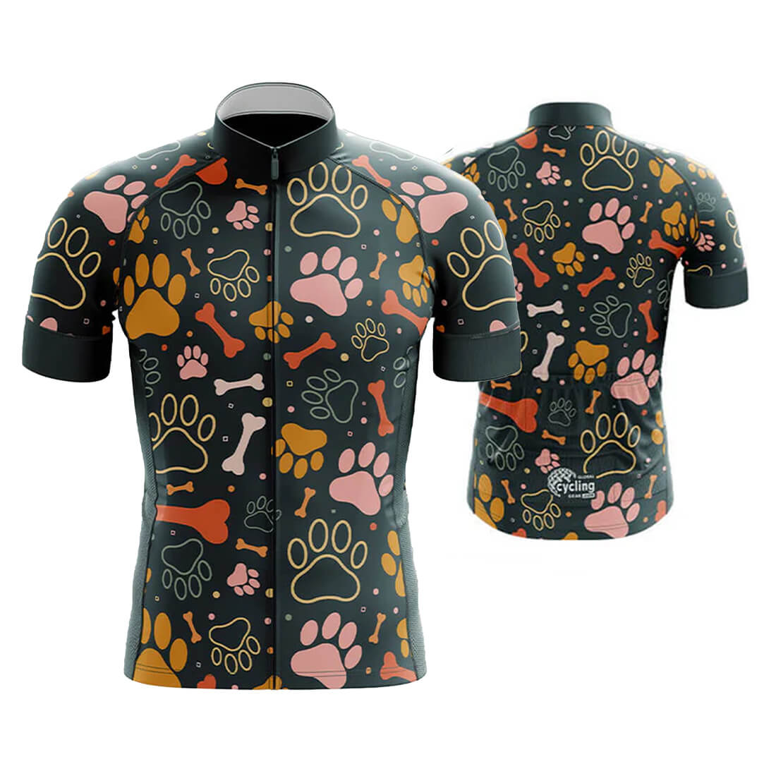 Dog Cycling Jersey for Men