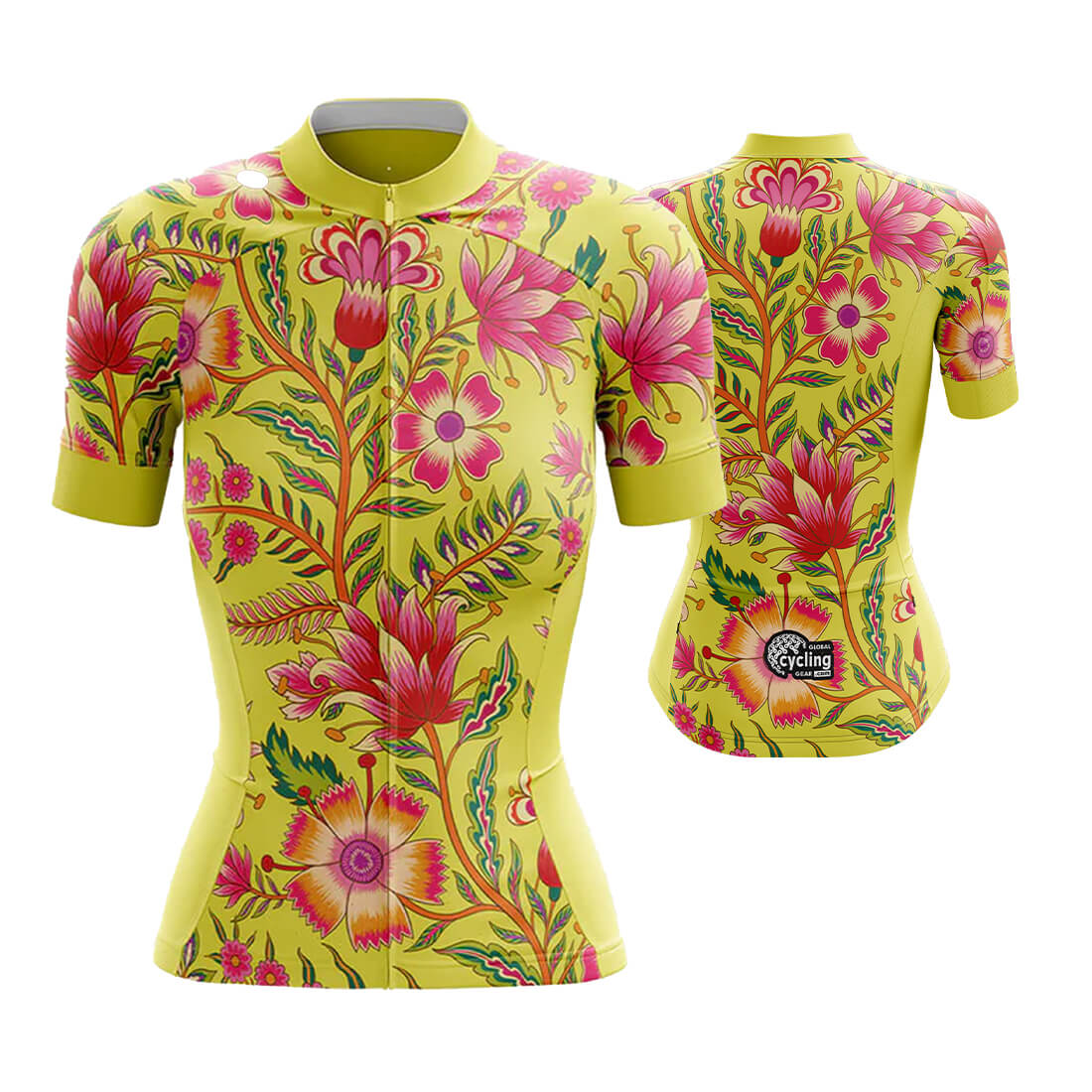 Floral Cycling Jersey for Women