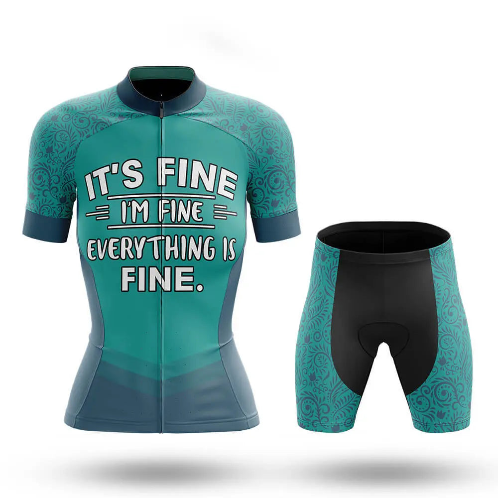I'm Fine - Women - Cycling Kit