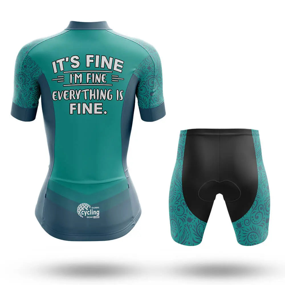 I'm Fine - Women - Cycling Kit