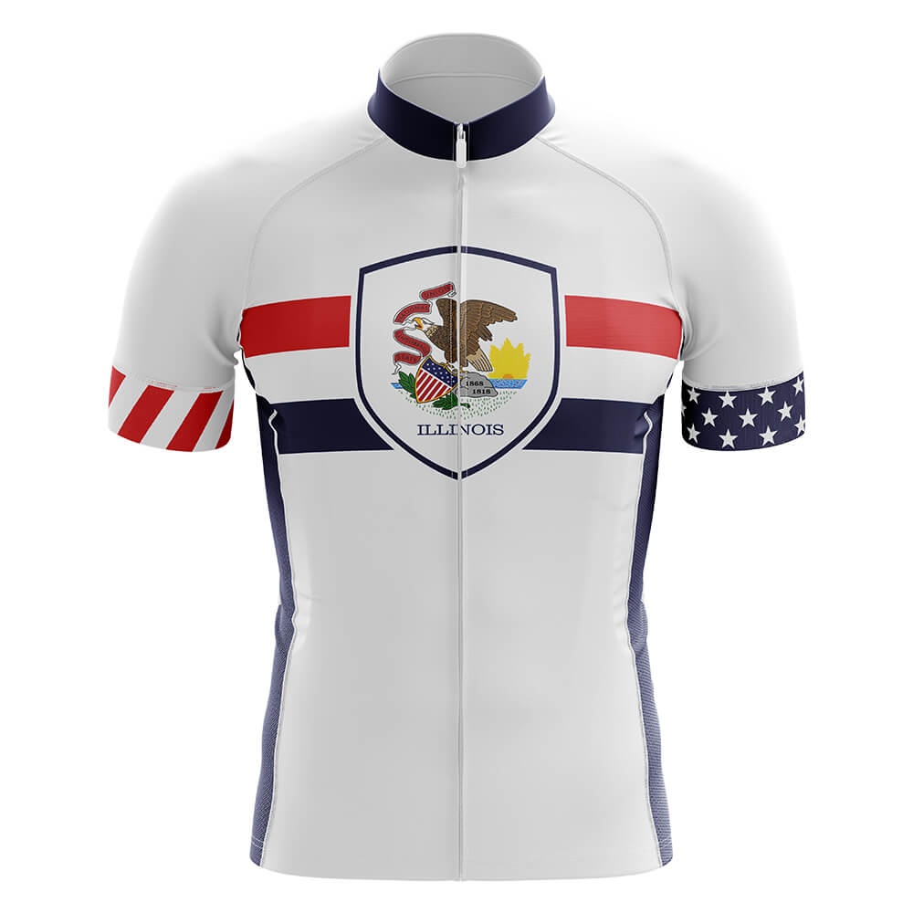 Illinois Cycling Jersey for Men