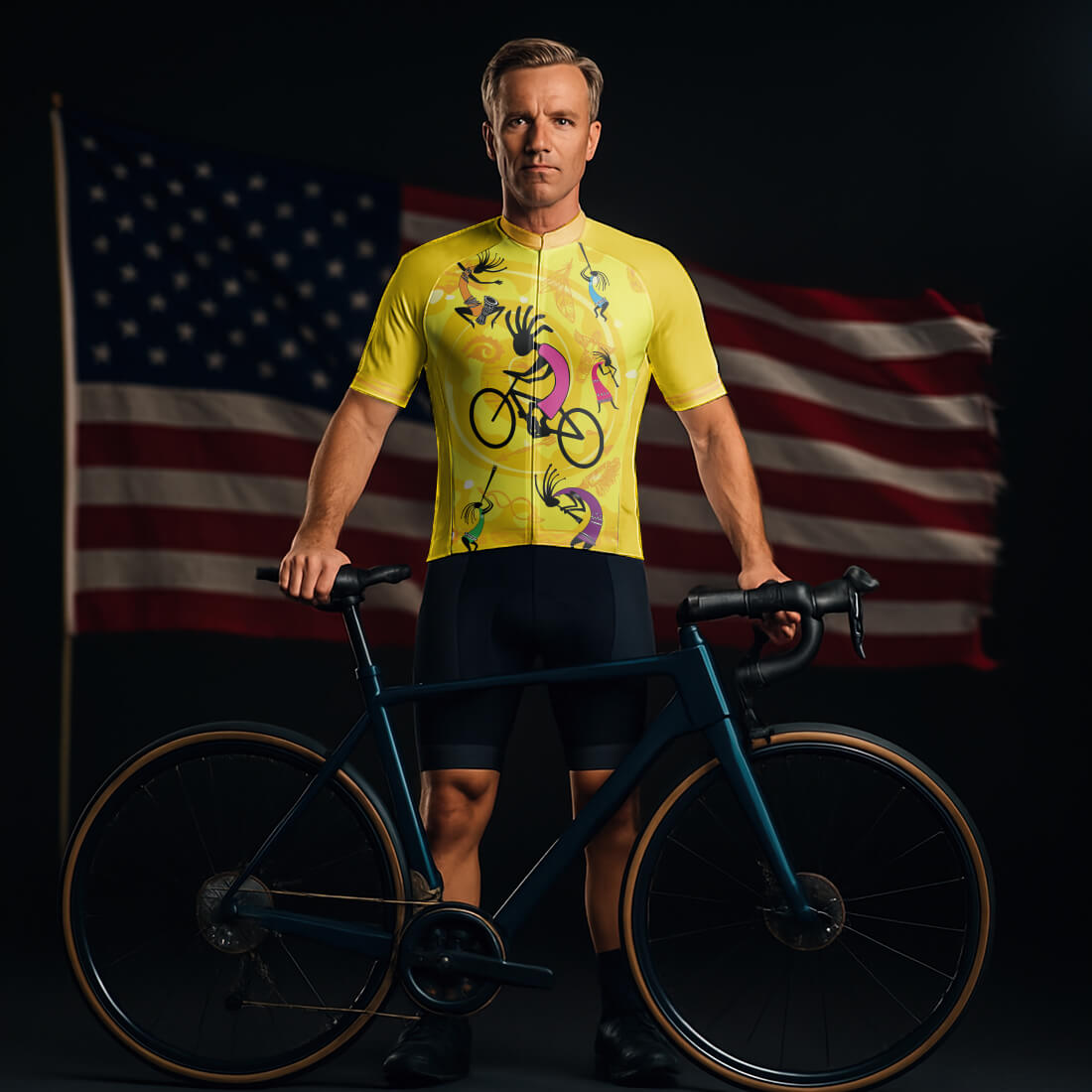 Kokopelli Cycling Jersey for Men