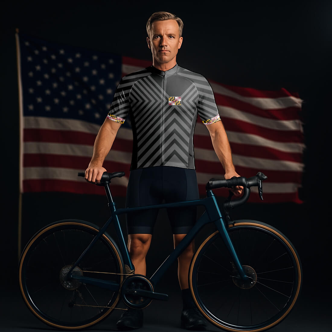 Maryland Cycling Jersey for Men