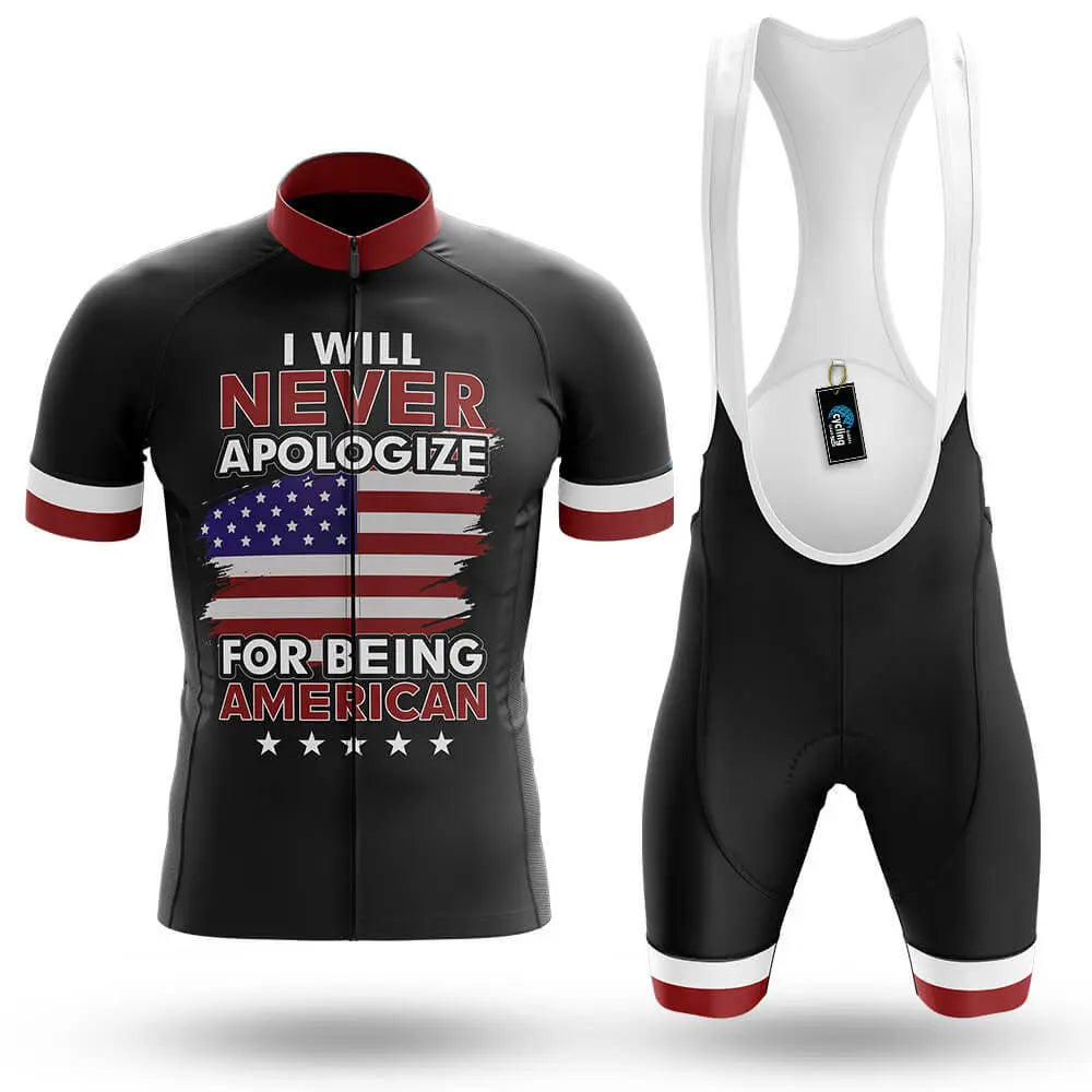 Never Apologize - Men's Cycling Kit