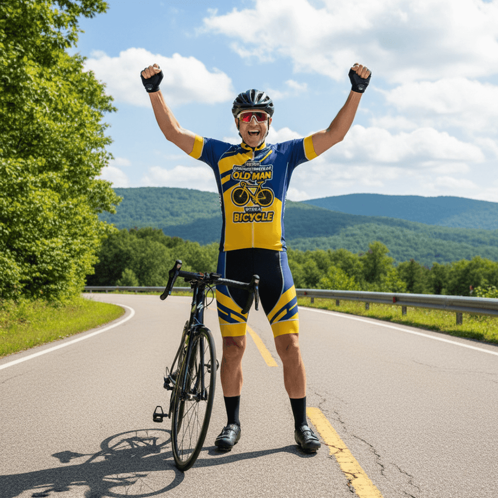 Old Man Premium Cycling Jersey