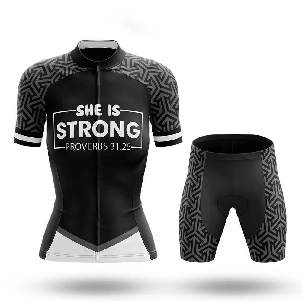 She Is Strong - Women - Cycling Kit