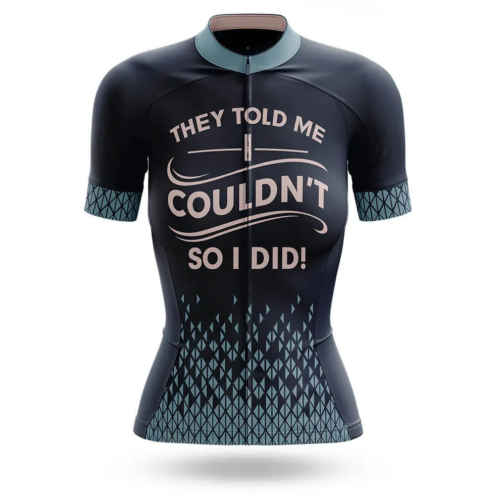 So I Did V2 - Women - Cycling Kit