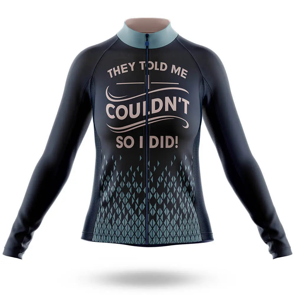 So I Did V2 - Women - Cycling Kit