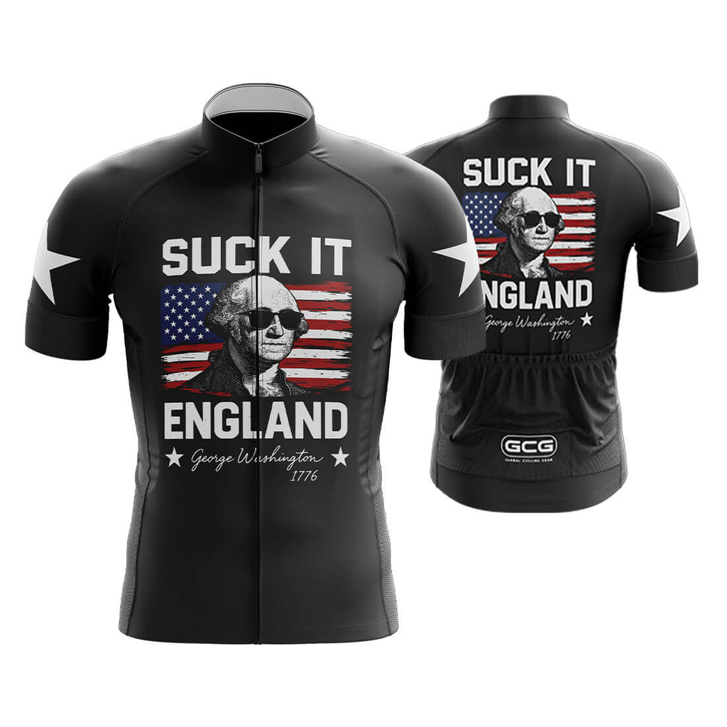 Funny 4th of July Cycling Jersey for Men