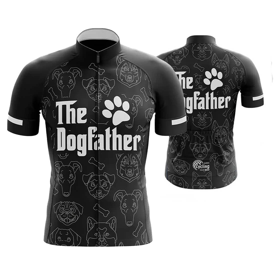 Dog Cycling Jersey for Men
