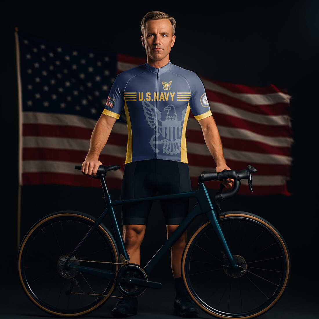 US Navy Premium Cycling Jersey