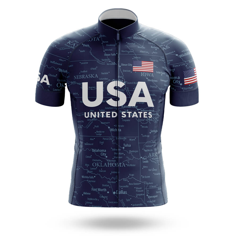 Truly USA Cycling Jersey for Men