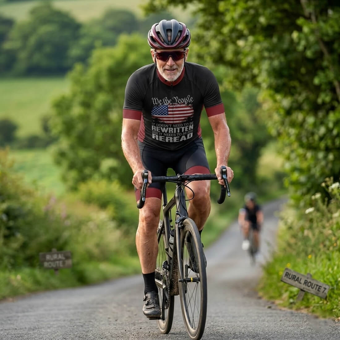USA Needs to Be Reread - Men's Cycling Kit