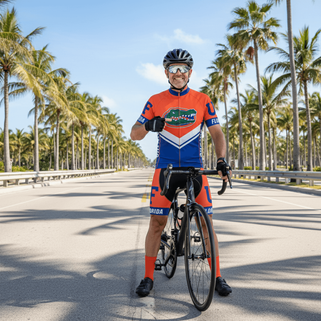 UF Cycling Jersey for Men