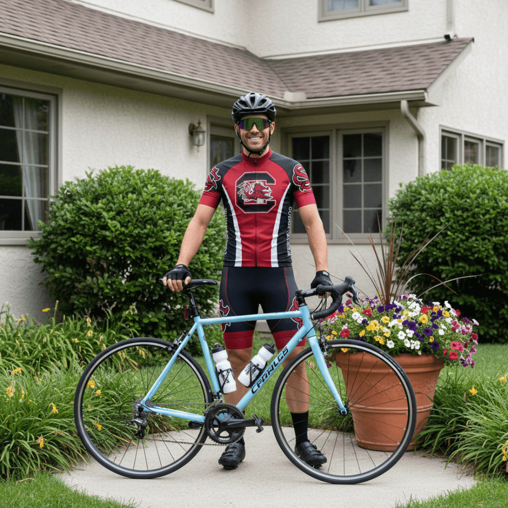 USC Cycling Jersey for Men