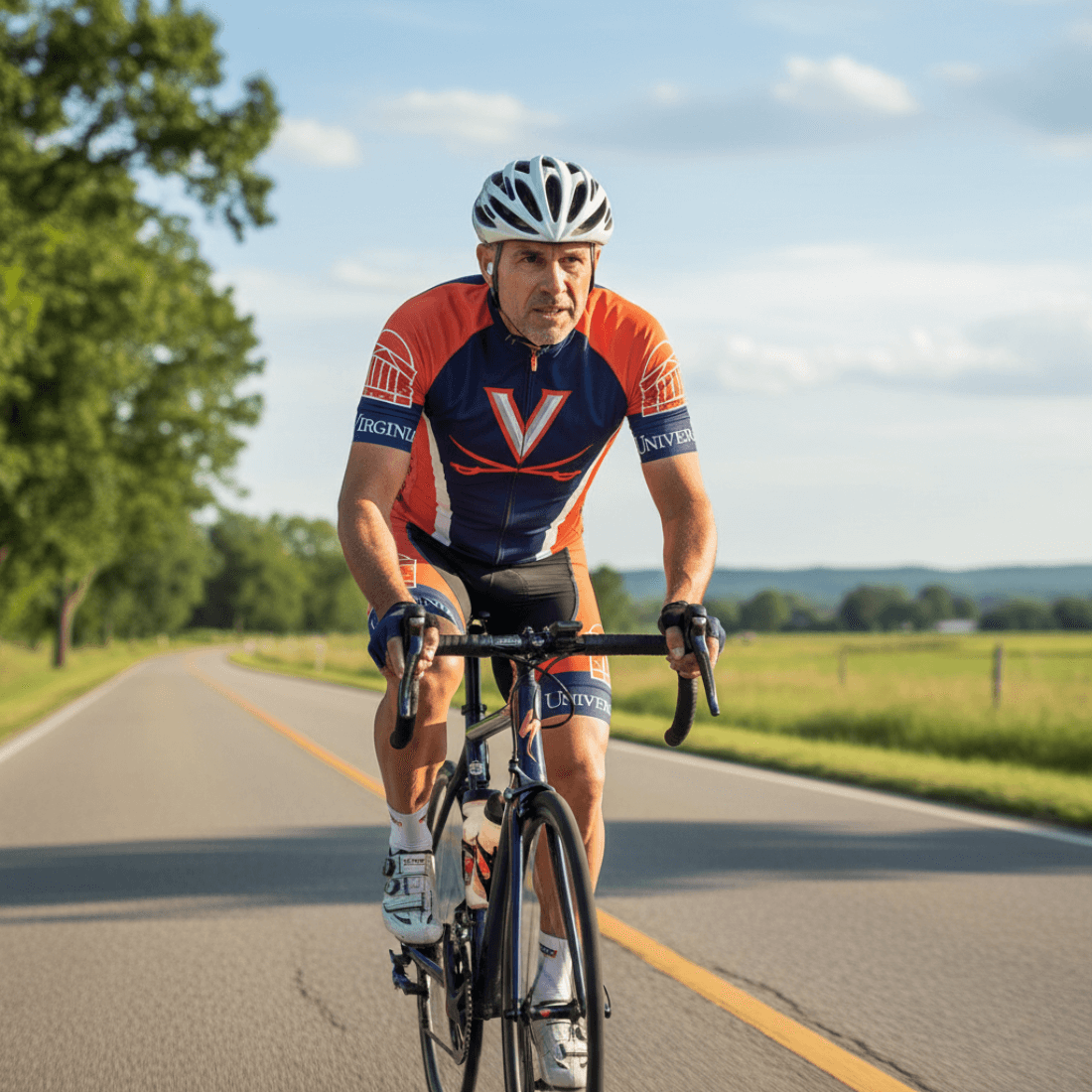 UVA Cycling Jersey for Men