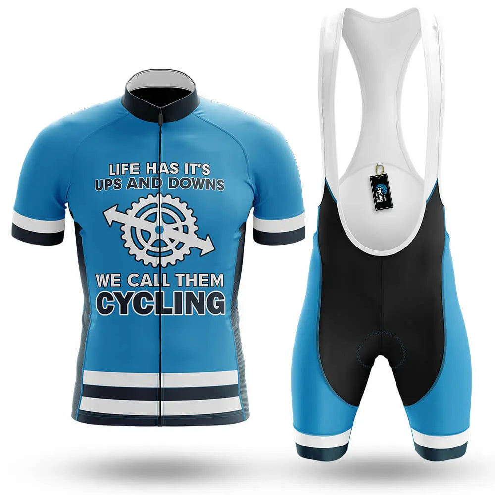 Ups And Downs - Men's Cycling Kit