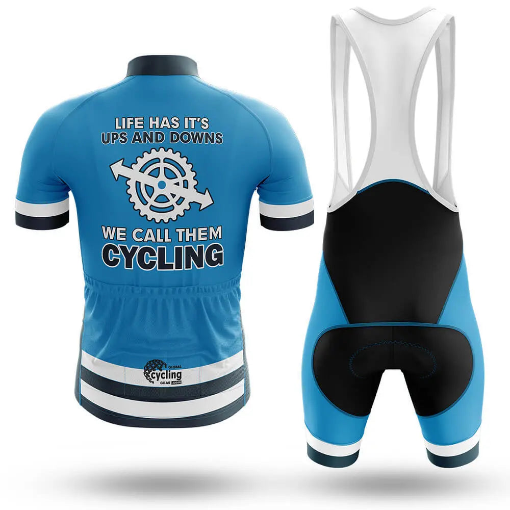 Ups And Downs - Men's Cycling Kit