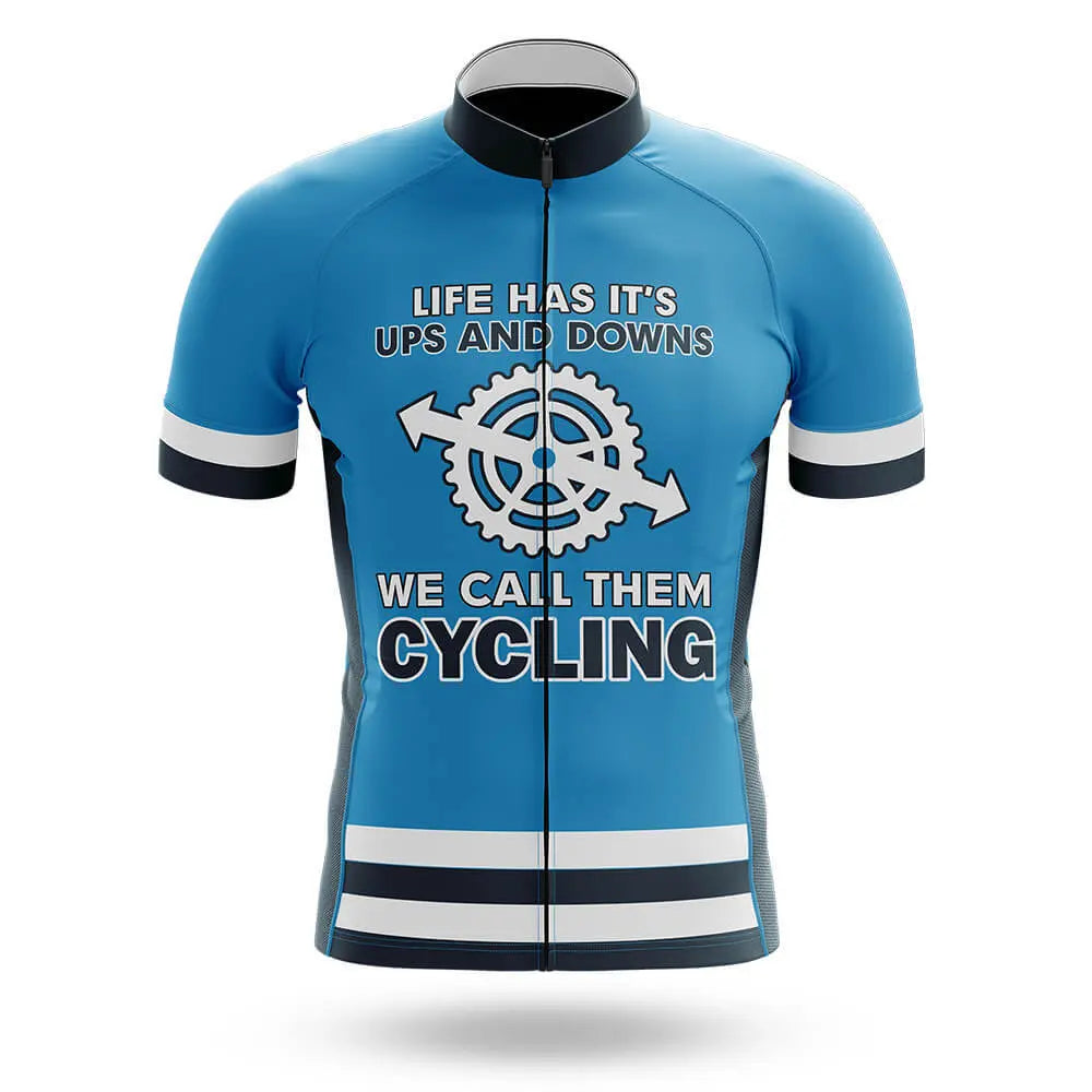 Ups And Downs - Men's Cycling Kit
