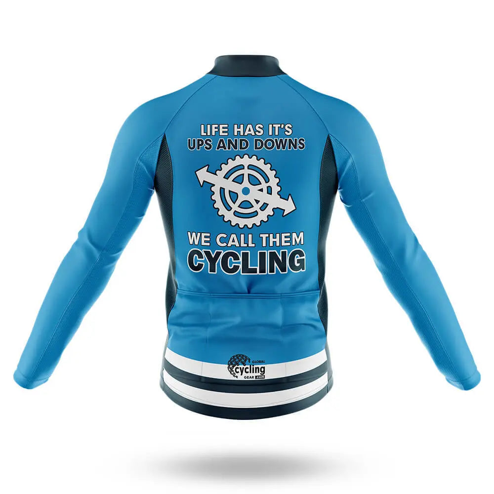 Ups And Downs - Men's Cycling Kit