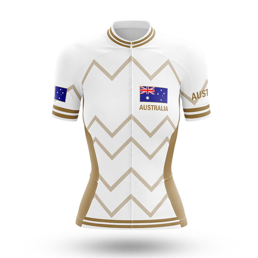 Australia  - Women V17 - White - Cycling Kit