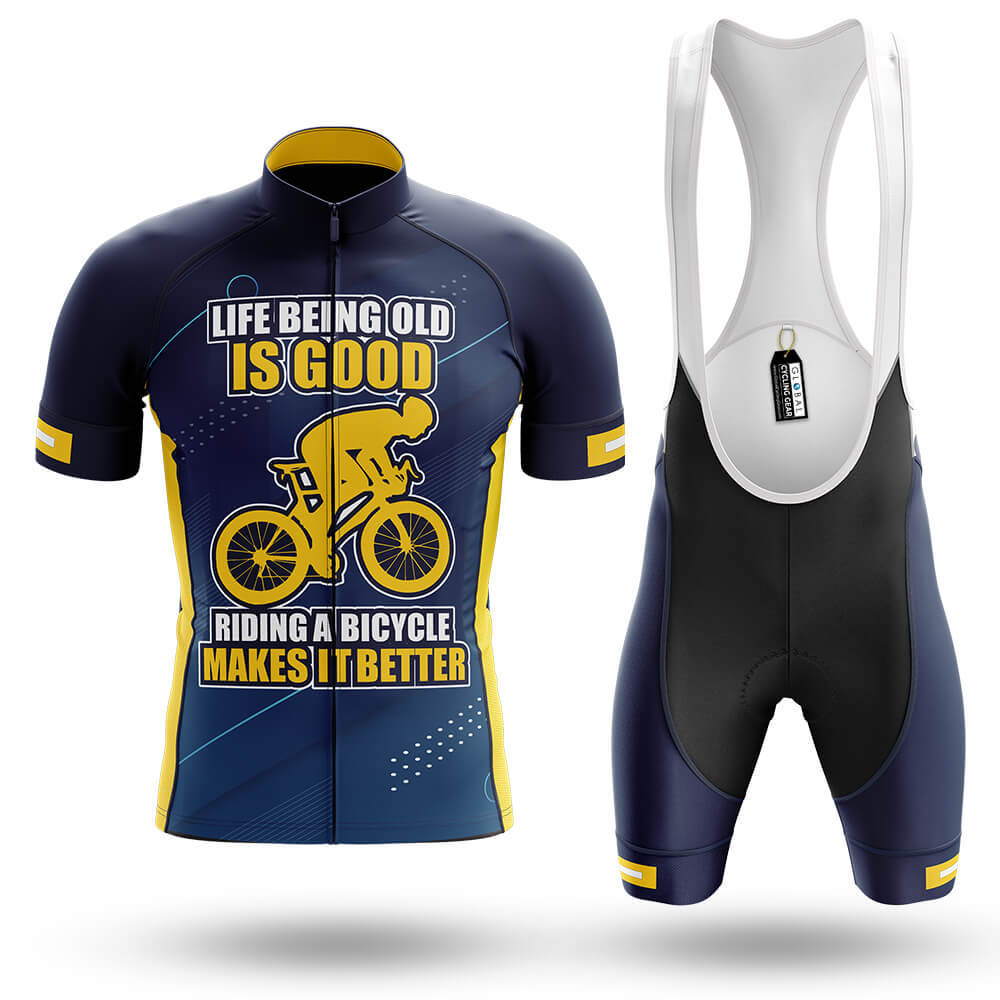 Life Being Old Is Good - Men's Cycling Kit