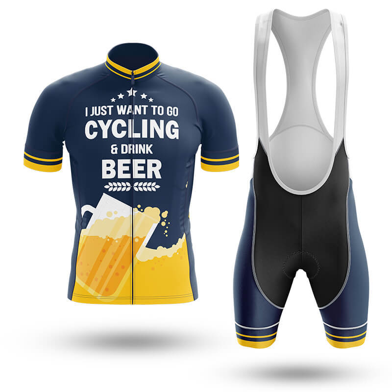 I Love Cycling & Beer - Men's Cycling Kit