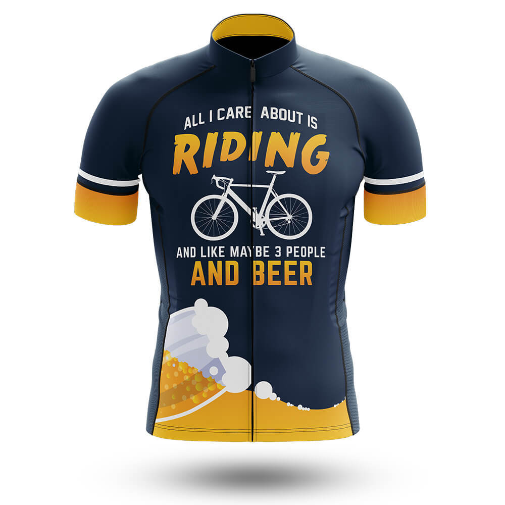 All I Care About Is Riding - Men's Cycling Kit
