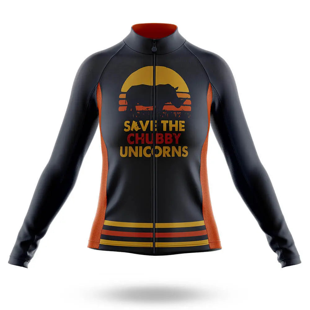 The Chubby Unicorns V4 - Women -  Long Sleeve Jersey