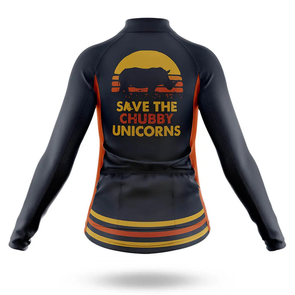 The Chubby Unicorns V4 - Women -  Long Sleeve Jersey