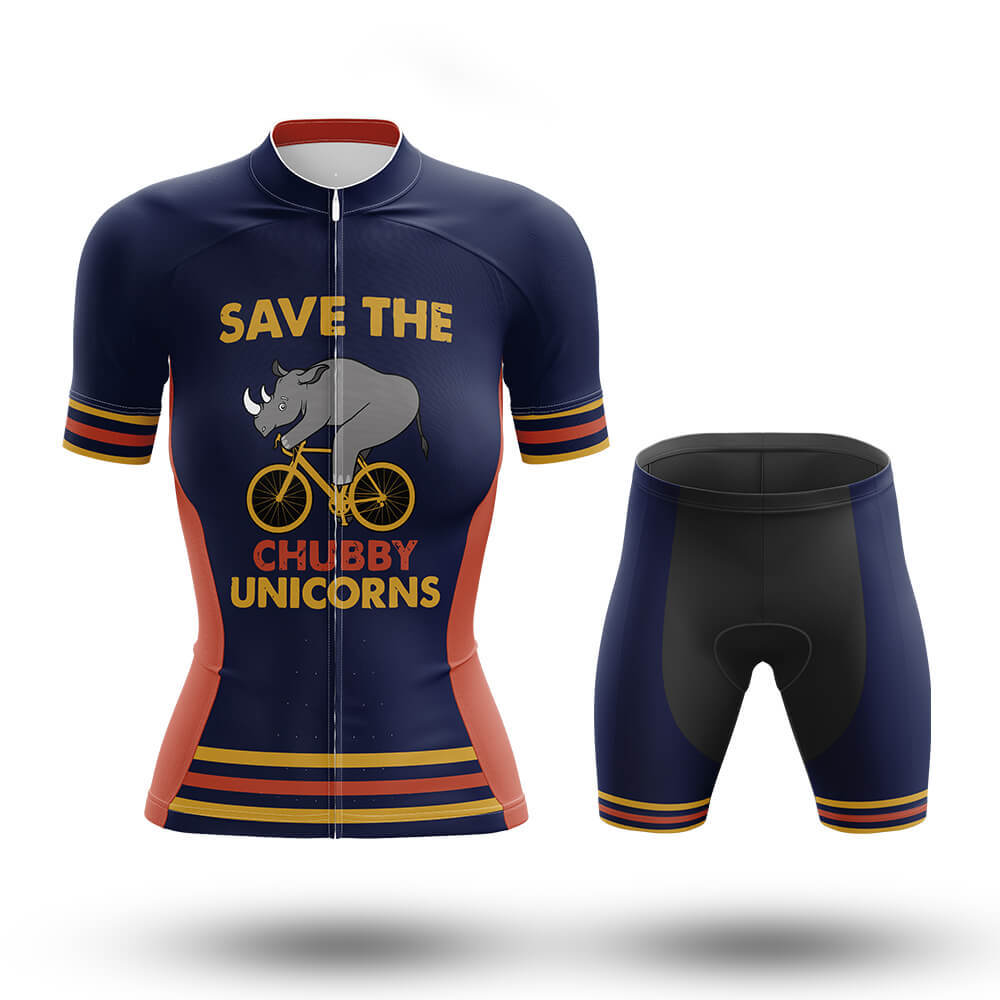The Chubby Unicorns - Women V2 - Cycling Kit