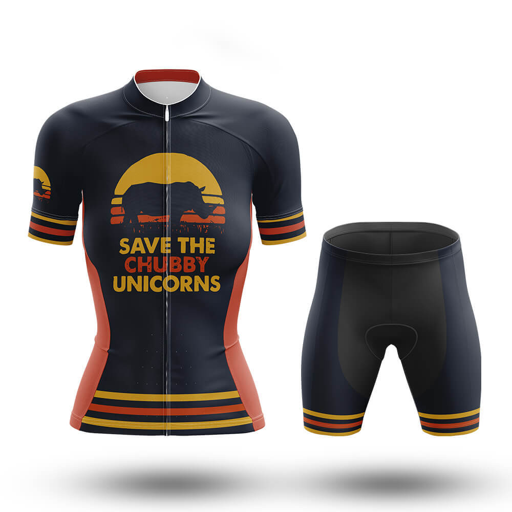 The Chubby Unicorns - Women V3 - Cycling Kit