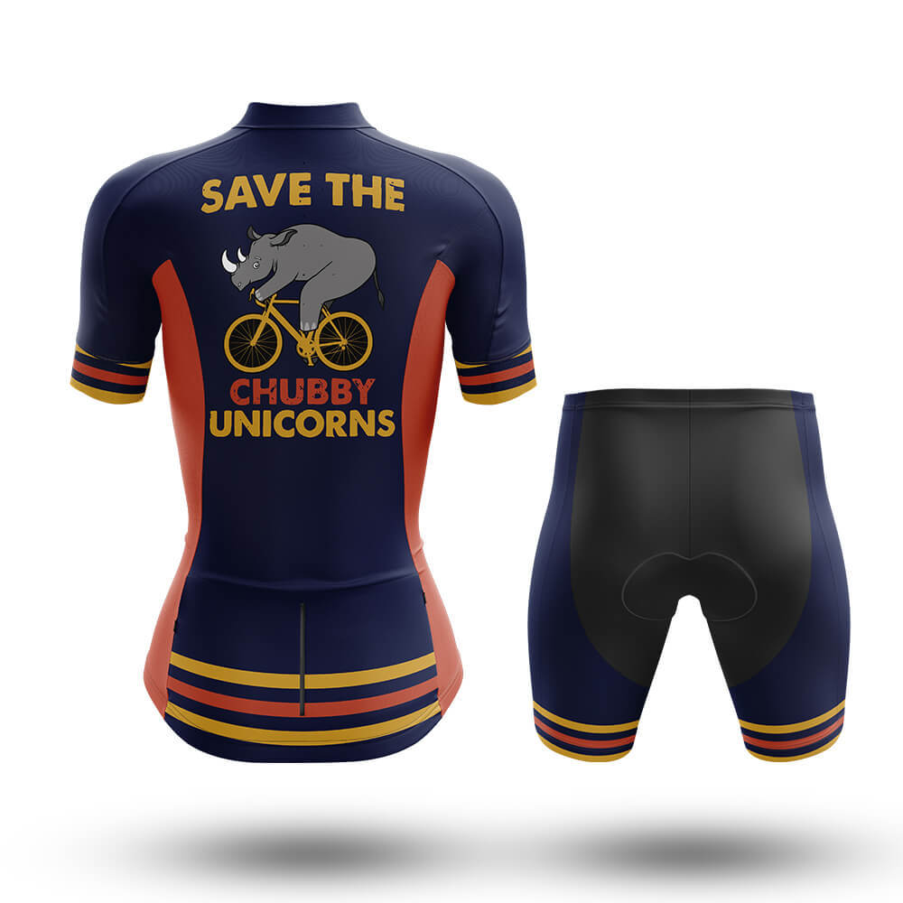 The Chubby Unicorns - Women V2 - Cycling Kit